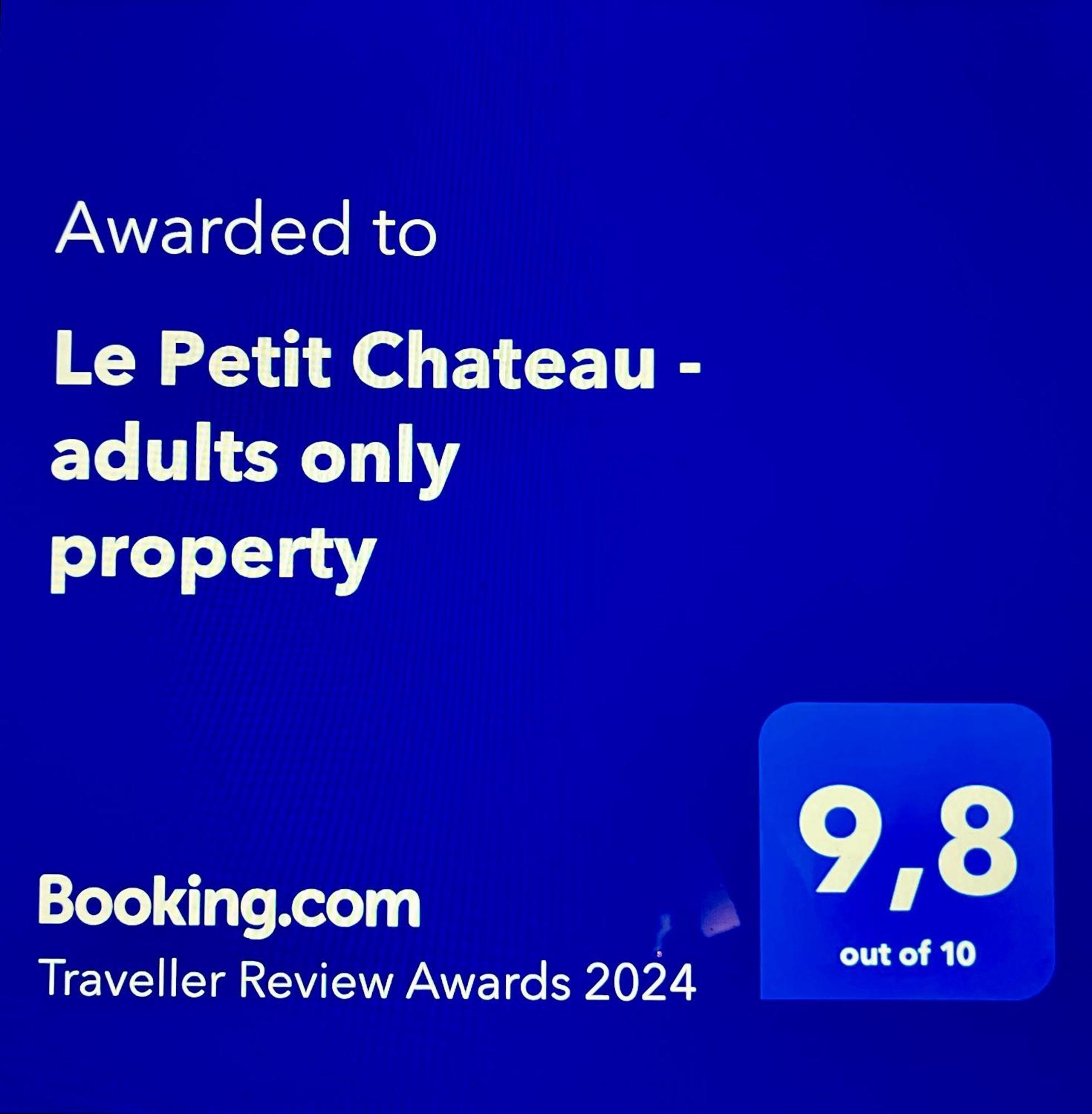 Le Petit Chateau - Adults Only Property Ле-Бюг Экстерьер фото